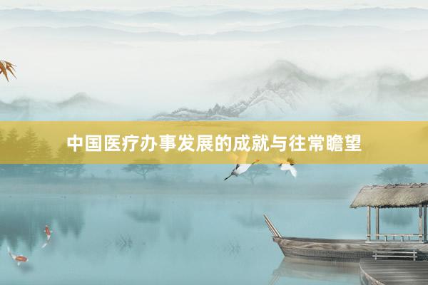中国医疗办事发展的成就与往常瞻望